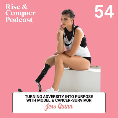 Turning adversity into purpose with model and cancer-survivor Jess Quinn